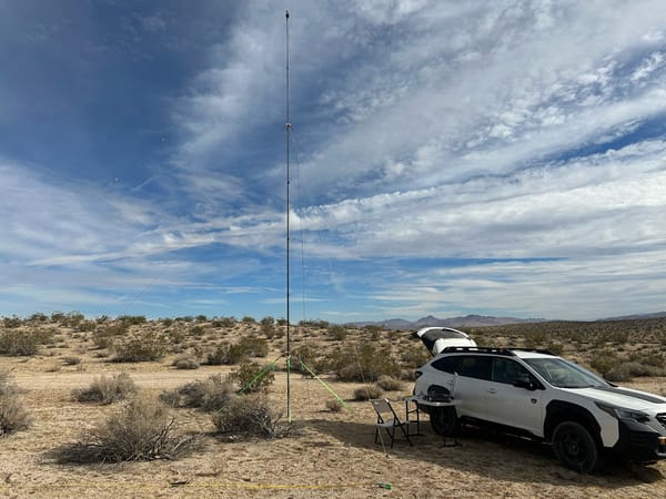 Antenna Building in the Mojave